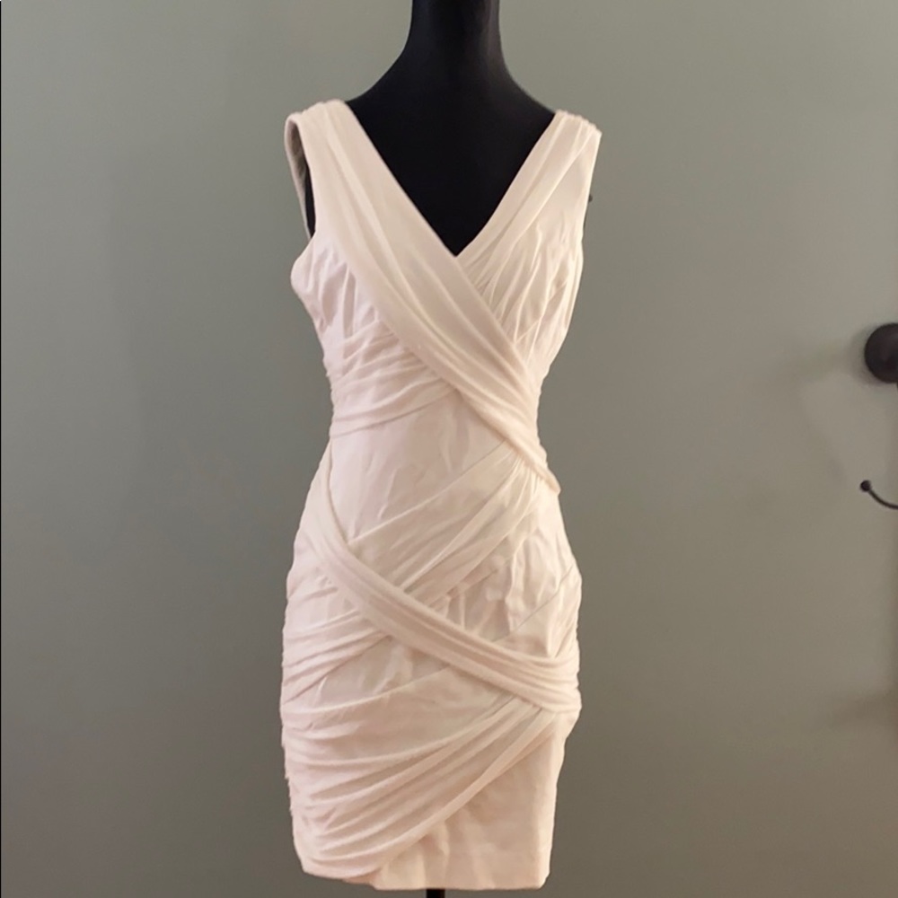 Mini white dress